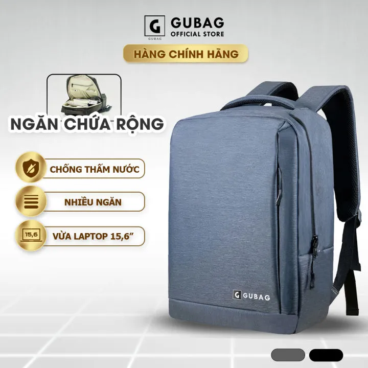 Balo laptop công sở GUBAG bản thường 1 ngăn (15,6 inch), ảnh 2