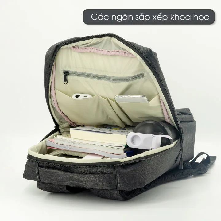 Balo laptop công sở GUBAG bản thường 1 ngăn (15,6 inch), ảnh 3