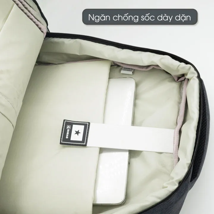 Balo laptop công sở GUBAG bản thường 1 ngăn (15,6 inch), ảnh 4