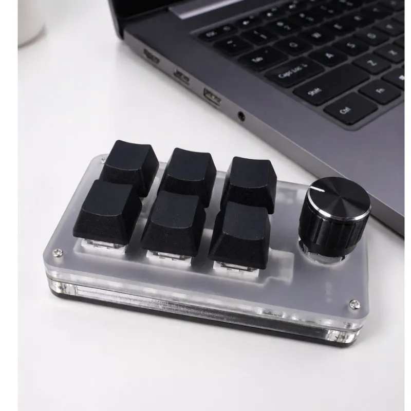 Bàn phím macro COUPLECOL 6 phím 1 núm xoay, ảnh 4