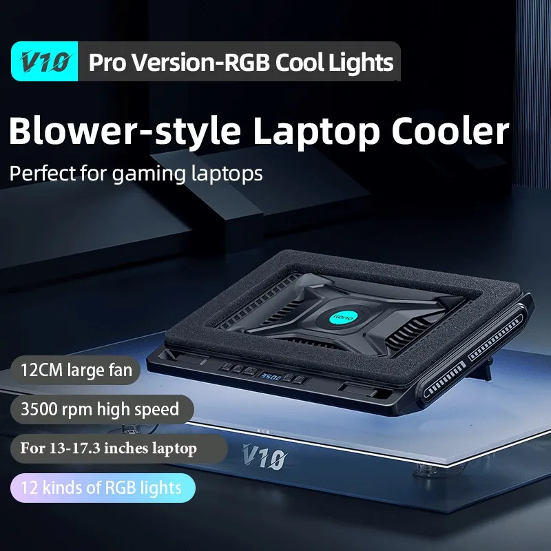 Đế tản nhiệt laptop Llano V10 SE quạt turbo, ảnh 2