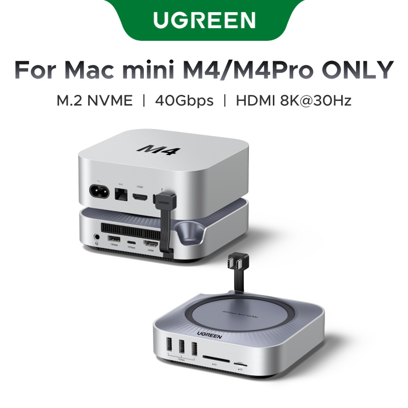 Dock Ugreen cho Mac mini M4 USB4 95503A