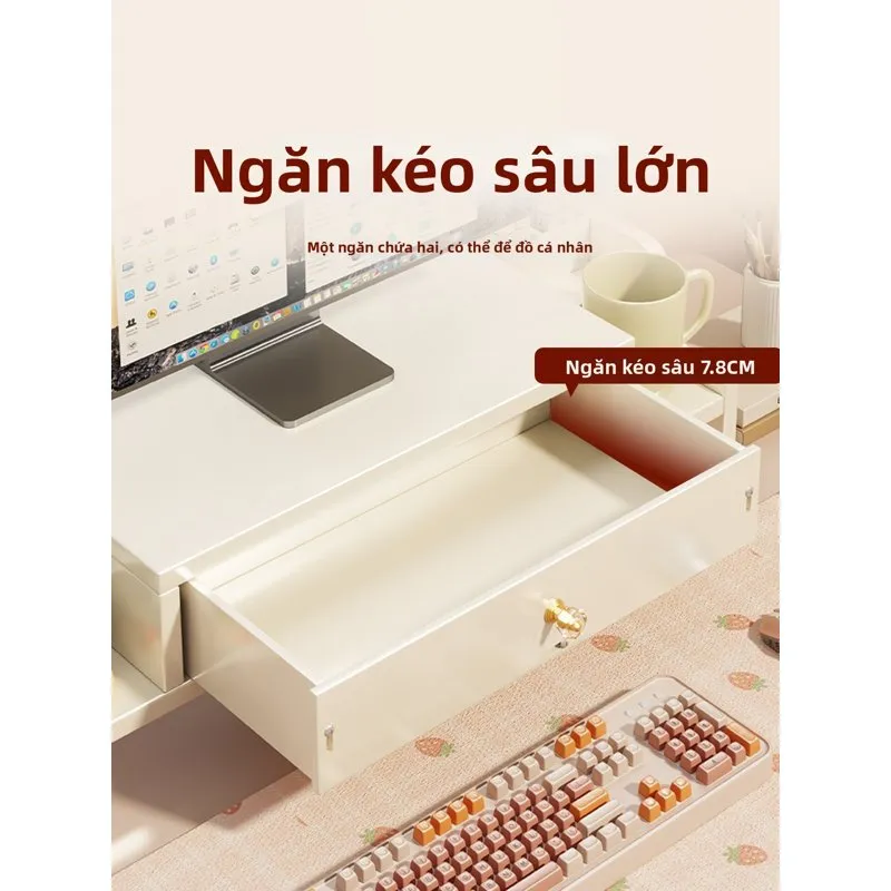Ngăn kéo của kệ MUGG kéo ra, sâu 7,8cm theo chú thích của shop