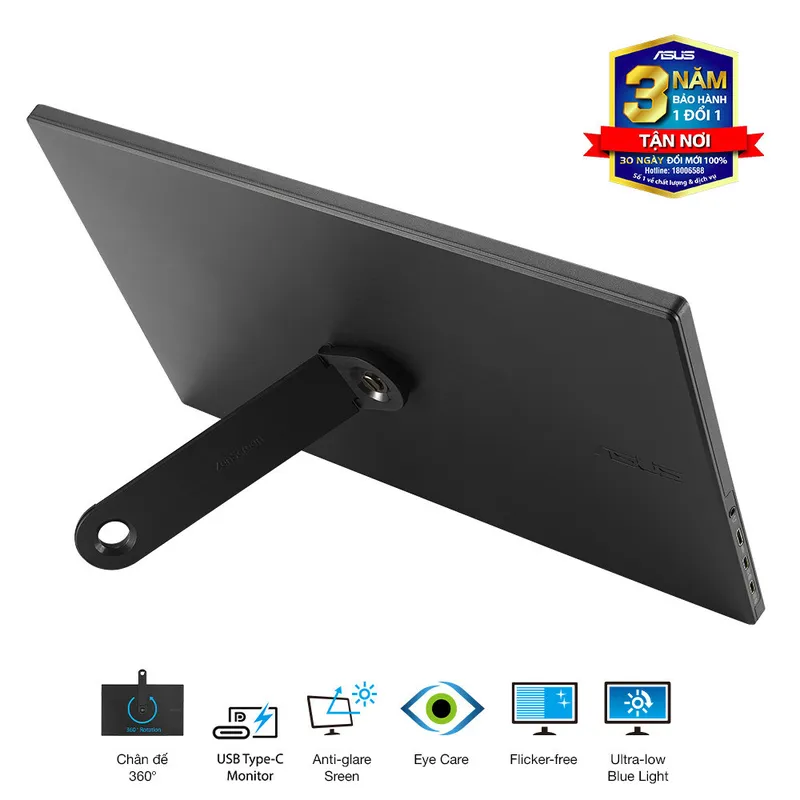 Màn hình di động ASUS ZenScreen MB169CK 15.6 inch Full HD IPS, ảnh 3