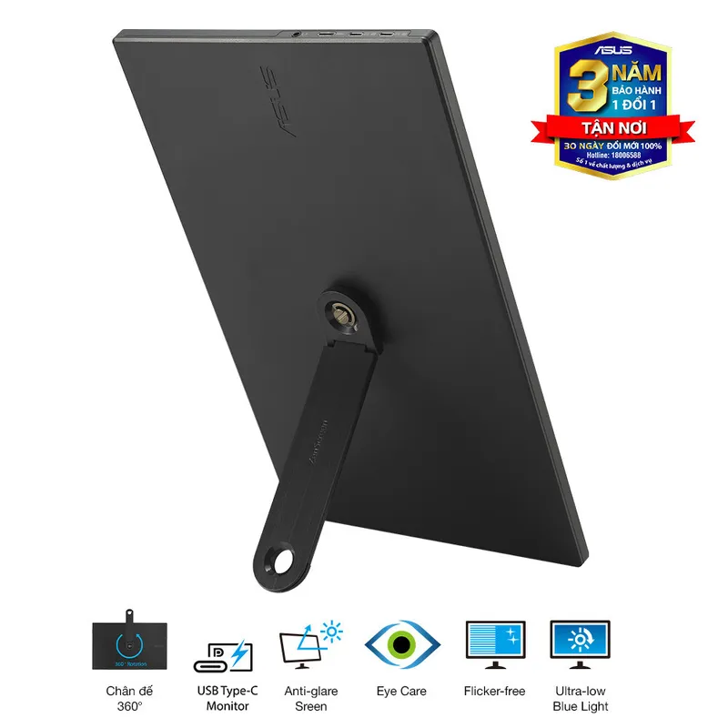 Màn hình di động ASUS ZenScreen MB169CK 15.6 inch Full HD IPS, ảnh 4
