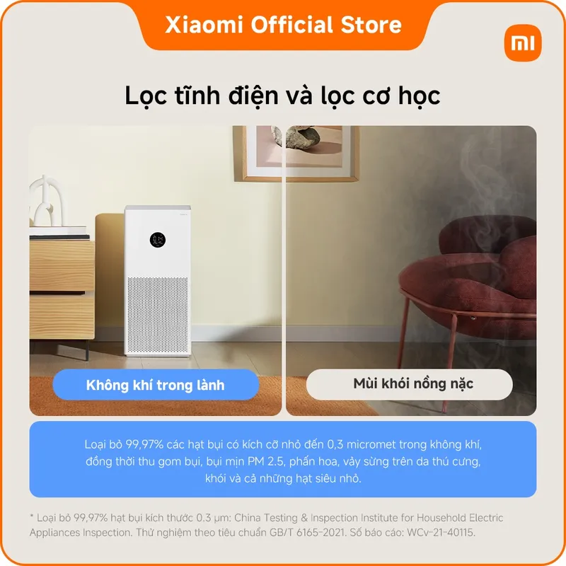 Máy lọc không khí Xiaomi Smart Air Purifier 4 Lite, ảnh 4