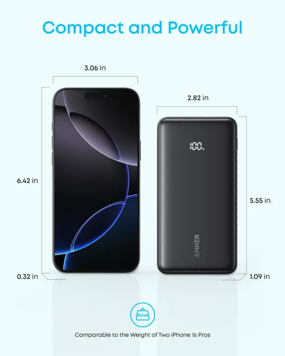 Sạc dự phòng Anker Zolo A110D 10.000mAh 22.5W (tích hợp cáp USB-C), ảnh 5