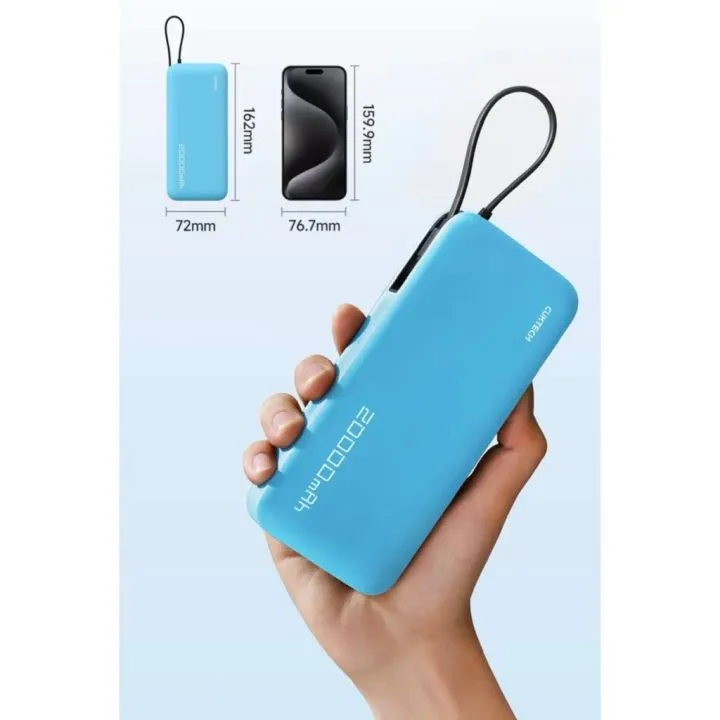 Sạc dự phòng Cuktech PB200N 20.000mAh 55W (tích hợp cáp USB-C), ảnh 2