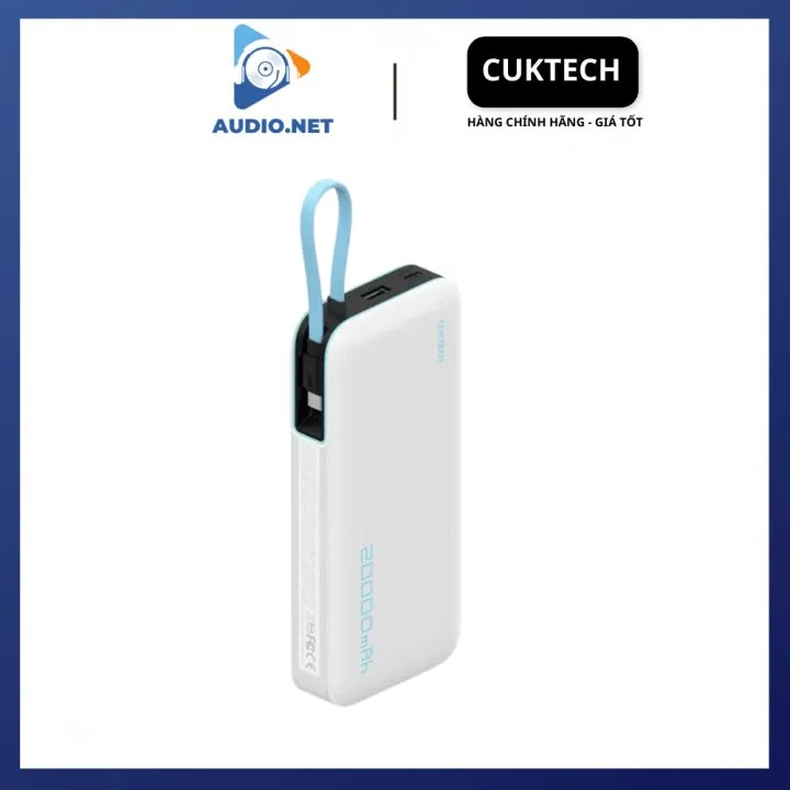 Sạc dự phòng Cuktech PB200N 20.000mAh 55W (tích hợp cáp USB-C), ảnh 4